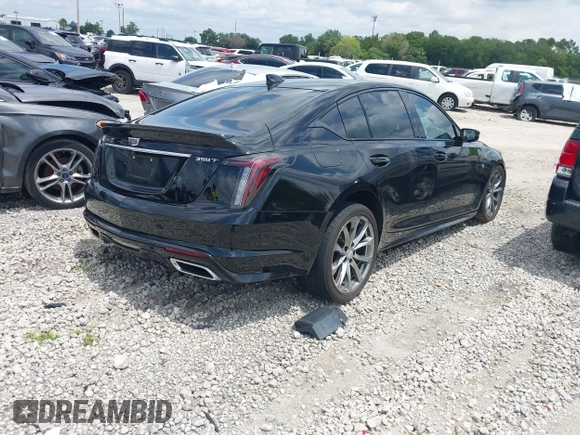 2020 Cadillac CT5 Sport z VIN 1G6DP5RK7L0154923, wystawiony jako IAAI lot #42177217 z przebiegiem 57 329 mil mil oraz . Historia ofert i sprzedaży dostępna na DreamBid. Obrazek 4.