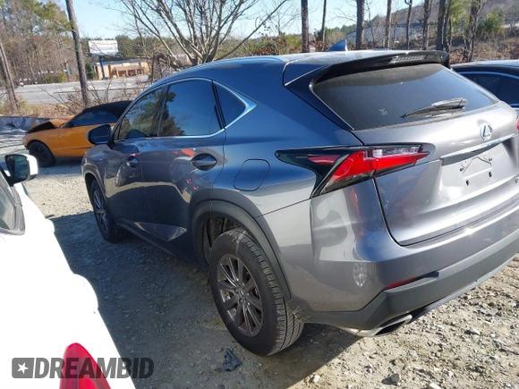 2017 Lexus NX with VIN JTJYARBZ7H2079423, listed as a IAAI auction lot 41615748 with 138,502 mi miles. Bid and sale history available at carsss.com. Image 3.