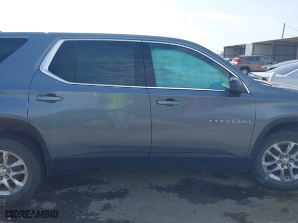 2021 Chevrolet Traverse LS with VIN 1GNERFKW0MJ158961, listed as a IAAI auction lot 41572644 with 66,675 mi miles. Bid and sale history available at carsss.com. Image 13.