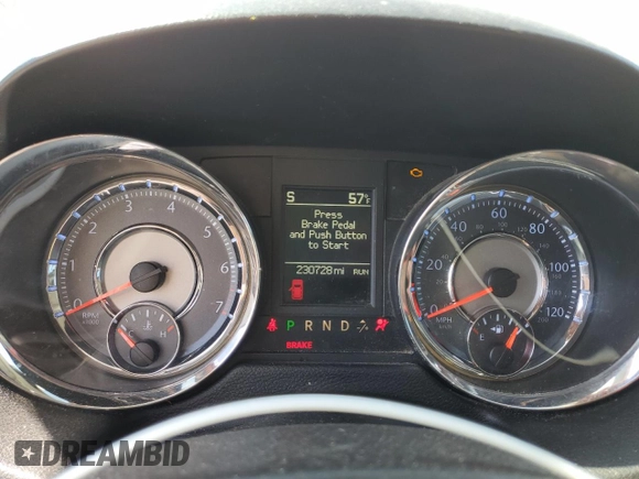 2015 Chrysler Town & Country Touring L with VIN 2C4RC1CGXFR547823, listed as a Copart auction lot 56233135 with 230,728 mi miles and Clean Title. Bid and sale history available at DreamBid. Image 9.
