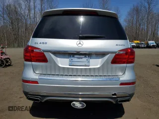 2015 Mercedes-Benz GL-Class GL 450 with VIN 4JGDF6EE9FA454415, listed as a Copart auction lot 53969845 with 109,542 mi miles and Clean Title. Bid and sale history available at carsss.com. Image 6.