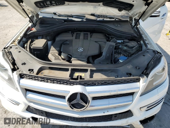 2016 Mercedes-Benz GL with VIN 4JGDF6EE5GA698435, listed as a Copart auction lot 73156434 with 137,302 mi miles and Salvage Title. Bid and sale history available at carsss.com. Image 12.