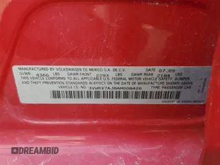 2010 Volkswagen Jetta SE z VIN 3VWRX7AJ8AM008426, wystawiony jako Copart lot #58332245 z przebiegiem 164 598 mil mil oraz Szkoda całkowita • Salvage title. Historia ofert i sprzedaży dostępna na DreamBid. Obrazek 13.
