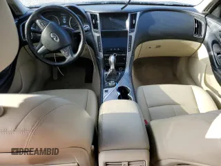 2015 Infiniti Q50 Premium z VIN JN1BV7AR8FM417810, wystawiony jako Copart lot #55492005 z przebiegiem 88 015 mil mil oraz Nie do naprawy • Non repairable. Historia ofert i sprzedaży dostępna na DreamBid. Obrazek 8.