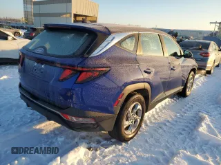 2022 Hyundai Tucson SE with VIN 5NMJA3AE6NH007667, listed as a Copart auction lot 87687995 with 27,658 mi miles and Salvage Title. Bid and sale history available at DreamBid. Image 3.