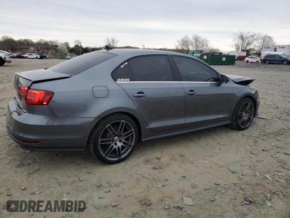 2017 Volkswagen Jetta GLI with VIN 3VW4T7AJ6HM337108, listed as a Copart auction lot 51537905 with 66,823 mi miles and Salvage title. Bid and sale history available at DreamBid. Image 3.