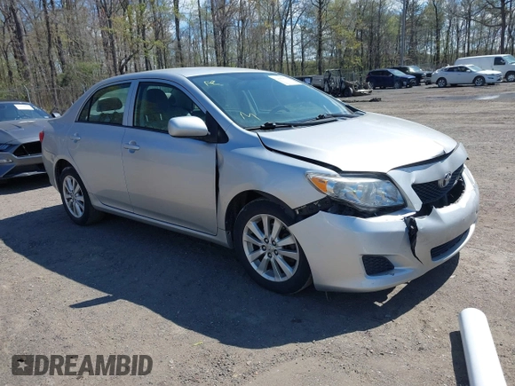 2009 Toyota Corolla with VIN 2T1BU40E69C142856, listed as a IAAI auction lot 42045414 with 238,154 mi miles. Bid and sale history available at carsss.com. Image 1.