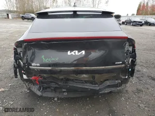 2024 Kia EV6 GT-Line with VIN KNDC4DLC8R5196431, listed as a Copart auction lot 76072324 with 2,174 mi miles and Salvage Title. Bid and sale history available at carsss.com. Image 6.