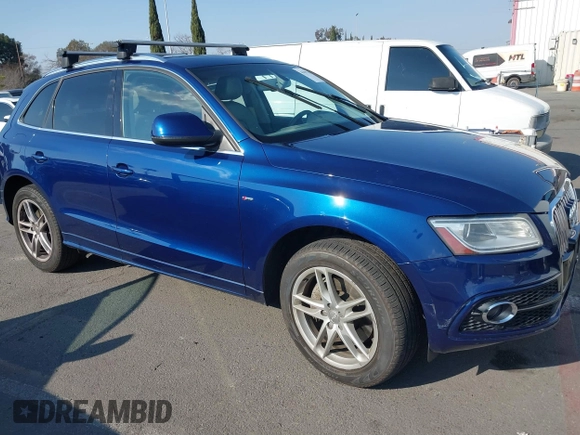 2014 Audi Q5 Premium Plus with VIN WA1DGBFP0EA023321, listed as a IAAI auction lot 41429754 with 90,025 mi miles. Bid and sale history available at carsss.com. Image 13.