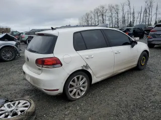 2011 Volkswagen Golf TDI with VIN WVWDM7AJXBW067825, listed as a Copart auction lot 84037684 with 143,121 mi miles and Salvage Title. Bid and sale history available at carsss.com. Image 3.