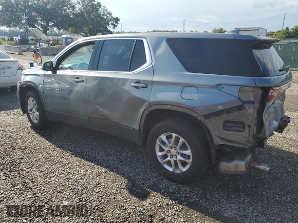 2021 Chevrolet Traverse LS with VIN 1GNERFKW4MJ174791, listed as a Copart auction lot 68449694 with 83,134 mi miles and Non Repairable. Bid and sale history available at carsss.com. Image 2.
