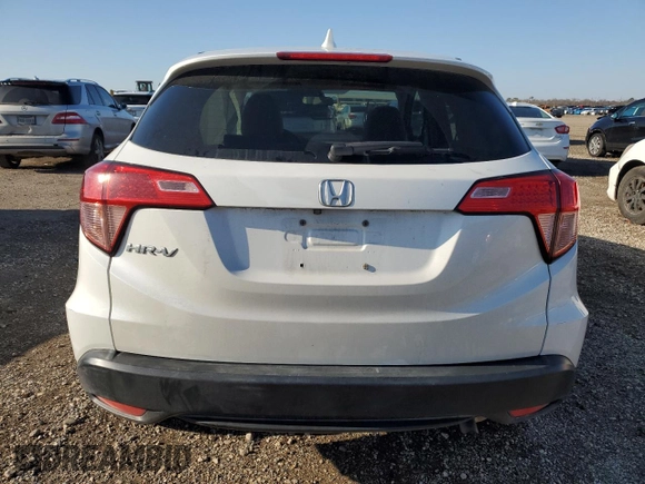 2017 Honda HR-V EX with VIN 3CZRU5H53HM701417, listed as a Copart auction lot 45890625 with 62,134 mi miles and Salvage Title. Bid and sale history available at carsss.com. Image 6.