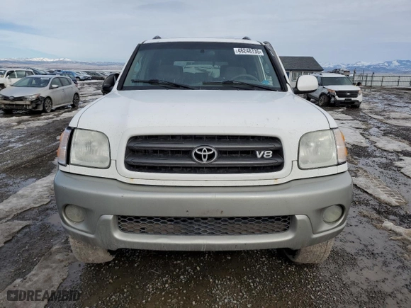 2004 Toyota Sequoia SR5 with VIN 5TDBT44AX4S214748, listed as a Copart auction lot 46248735 with 0 mi miles and Clean Title. Bid and sale history available at carsss.com. Image 5.