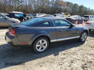 2007 Ford Mustang Deluxe with VIN 1ZVFT80NX75232594, listed as a Copart auction lot 46813425 with 177,026 mi miles and Salvage Title. Bid and sale history available at carsss.com. Image 3.