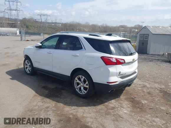 2018 Chevrolet Equinox LT with VIN 3GNAXTEX2JS550602, listed as a IAAI auction lot 41867708 with 65,152 mi miles. Bid and sale history available at carsss.com. Image 3.