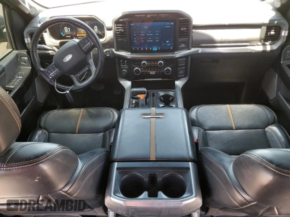 2023 Ford F-150 XL with VIN 1FTEW1C80PFB45901, listed as a Copart auction lot 62740145 with 39,524 mi miles and Salvage title. Bid and sale history available at DreamBid. Image 8.