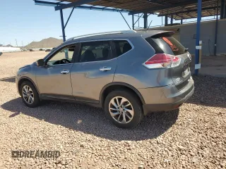 2015 Nissan Rogue SL with VIN 5N1AT2MV2FC879632, listed as a Copart auction lot 52042265 with 137,257 mi miles and Salvage Title. Bid and sale history available at carsss.com. Image 2.