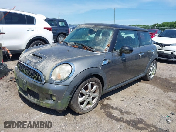 2009 MINI Hardtop S with VIN WMWMF73579TT96047, listed as a IAAI auction lot 42294180 with 109,331 mi miles and . Bid and sale history available at DreamBid. Image 2.