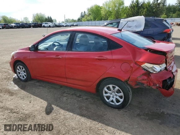 2012 Hyundai Accent GLS z VIN KMHCT4AE3CU236513, wystawiony jako Copart lot #57964825 z przebiegiem 281 713 mil mil oraz Szkoda całkowita • Salvage title. Historia ofert i sprzedaży dostępna na DreamBid. Obrazek 2.