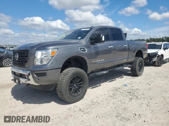 2021 Nissan Titan SV with VIN 1N6AA1FB4MN519784, listed as a Copart auction lot 74893744 with 45,245 mi miles and Salvage title. Bid and sale history available at DreamBid. Image 1.