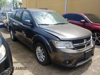 2017 Dodge Journey SXT with VIN 3C4PDCBG4HT533952, listed as a Copart auction lot 53990955 with 155,060 mi miles and Clean Title. Bid and sale history available at carsss.com. Image 1.