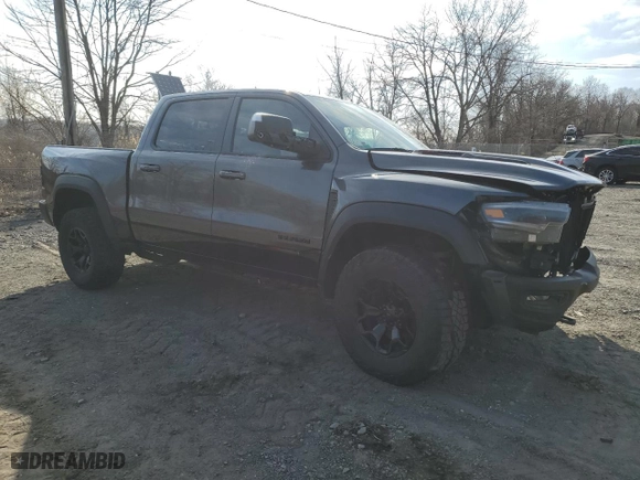 2022 Ram 1500 TRX with VIN 1C6SRFU94NN265242, listed as a Copart auction lot 49386555 with 20,580 mi miles and Salvage Title. Bid and sale history available at carsss.com. Image 4.