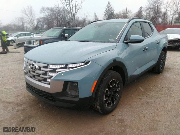 2024 Hyundai Santa Cruz SEL with VIN 5NTJCDDE4RH110317, listed as a IAAI auction lot 41307685 with NaN miles. Bid and sale history available at carsss.com. Image 2.