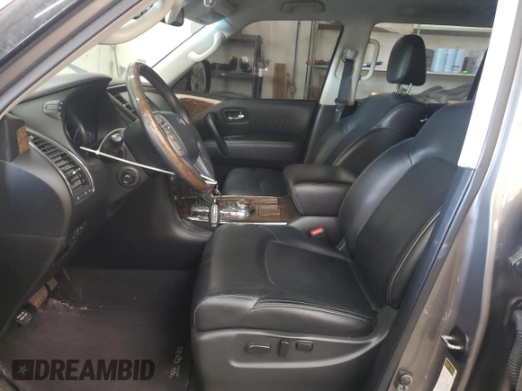 2017 Infiniti QX80 z VIN JN8AZ2NF3H9679311, wystawiony jako Copart lot #55234965 z przebiegiem 58 229 mil mil oraz Nie do naprawy • Non repairable. Historia ofert i sprzedaży dostępna na DreamBid. Obrazek 7.