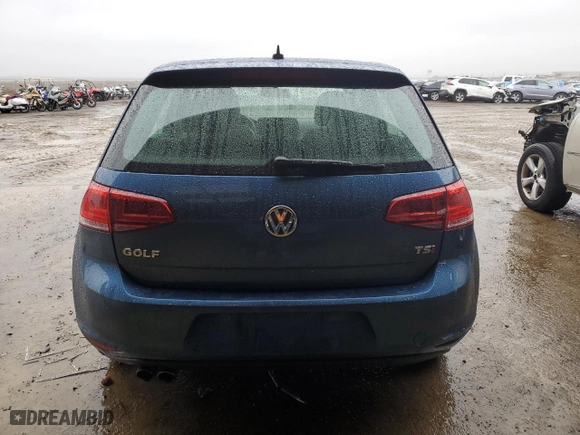 2015 Volkswagen Golf TSI SEL with VIN 3VW217AU4FM099618, listed as a Copart auction lot 86192174 with 42,207 mi miles and Salvage Title. Bid and sale history available at carsss.com. Image 6.