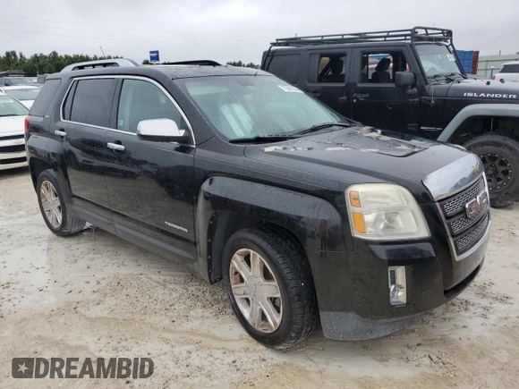 2010 GMC Terrain SLT-2 with VIN 2CTALHEW6A6394110, listed as a Copart auction lot 73362534 with Not Provided miles and Clean Title. Bid and sale history available at carsss.com. Image 4.