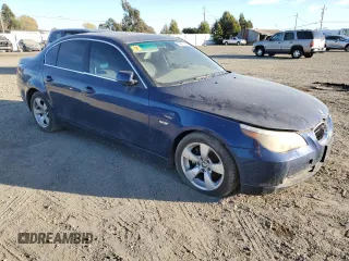 2006 BMW 5 Series 530i with VIN WBANE73556CM39187, listed as a Copart auction lot 78464764 with Not Provided miles and Salvage Title. Bid and sale history available at carsss.com. Image 4.