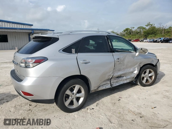 2010 Lexus RX 350 with VIN 2T2BK1BA7AC001406, listed as a Copart auction lot 63128955 with 220,634 mi miles and Salvage title. Bid and sale history available at DreamBid. Image 3.