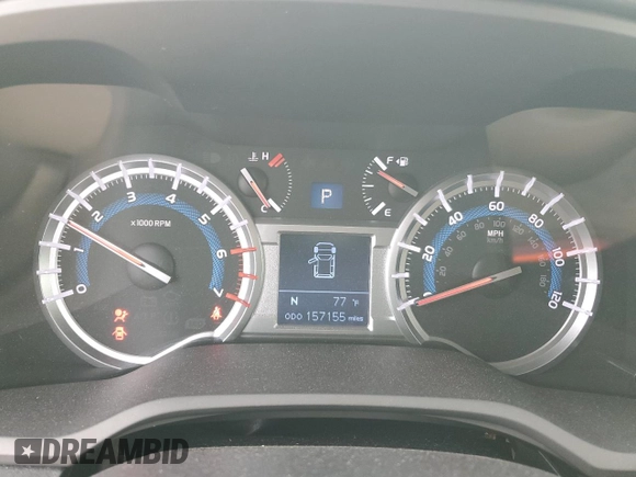 2014 Toyota 4Runner SR5 z VIN JTEZU5JR3E5078798, wystawiony jako Copart lot #54991805 z przebiegiem 157 155 mil mil oraz Szkoda całkowita • Salvage title. Historia ofert i sprzedaży dostępna na DreamBid. Obrazek 9.