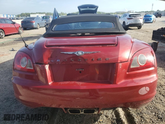 2005 Chrysler Crossfire Limited with VIN 1C3AN65L05X036107, listed as a Copart auction lot 54054095 with 155,782 mi miles and Salvage Title. Bid and sale history available at DreamBid. Image 6.