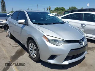 2016 Toyota Corolla L with VIN 5YFBURHE0GP503383, listed as a IAAI auction lot 42195200 with 118,984 mi miles and . Bid and sale history available at DreamBid. Image 1.