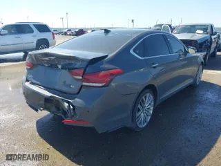 2018 Genesis G80 5.0L Ultimate with VIN KMHGN4JF2JU266314, listed as a IAAI auction lot 41712766 with 80,579 mi miles. Bid and sale history available at carsss.com. Image 4.