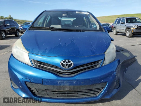2012 Toyota Yaris L z VIN JTDKTUD32CD507510, wystawiony jako Copart lot #58441335 z przebiegiem 123 872 mil mil oraz Szkoda całkowita • Salvage title. Historia ofert i sprzedaży dostępna na DreamBid. Obrazek 5.