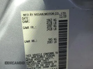 2021 Nissan Altima 2.5 S with VIN 1N4BL4BV4MN324745, listed as a Copart auction lot 46329755 with 95,413 mi miles and Salvage Title. Bid and sale history available at carsss.com. Image 15.