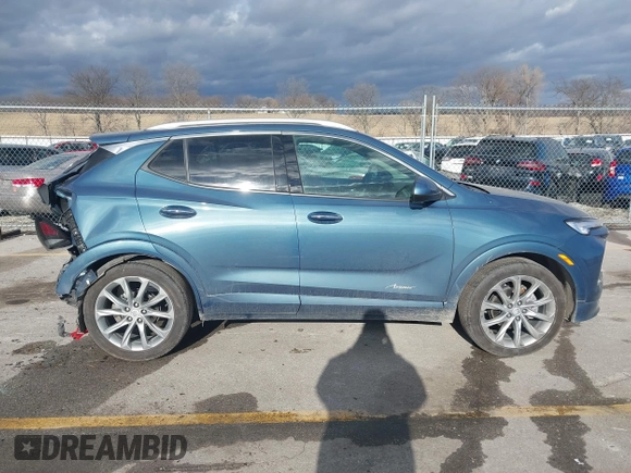 2024 Buick Encore GX Avenir with VIN KL4AMFSLXRB005592, listed as a IAAI auction lot 41145261 with 16,819 mi miles and . Bid and sale history available at DreamBid. Image 14.