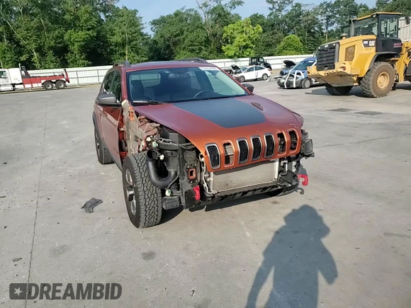 2016 Jeep Cherokee Trailhawk z VIN 1C4PJMBS6GW252974, wystawiony jako Copart lot #63652465 z przebiegiem 160 641 mil mil oraz Szkoda całkowita • Salvage title. Historia ofert i sprzedaży dostępna na DreamBid. Obrazek 15.