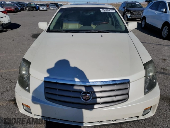 2006 Cadillac CTS with VIN 1G6DP577X60114631, listed as a Copart auction lot 76966734 with 79,751 mi miles and Salvage Title. Bid and sale history available at carsss.com. Image 5.