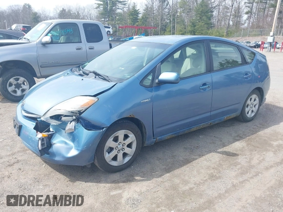 2009 Toyota Prius with VIN JTDKB20U597838126, listed as a IAAI auction lot 41848018 with 189,581 mi miles. Bid and sale history available at carsss.com. Image 2.