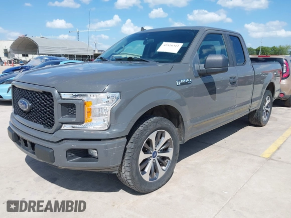 2020 Ford F-150 XL with VIN 1FTEX1CP4LFA18034, listed as a IAAI auction lot 42526312 with 75,631 mi miles and . Bid and sale history available at DreamBid. Image 17.