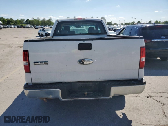 2006 Ford F-150 STX with VIN 1FTRX14W46KD99130, listed as a Copart auction lot 58384495 with 2,871,285 mi miles and Clean title. Bid and sale history available at DreamBid. Image 6.