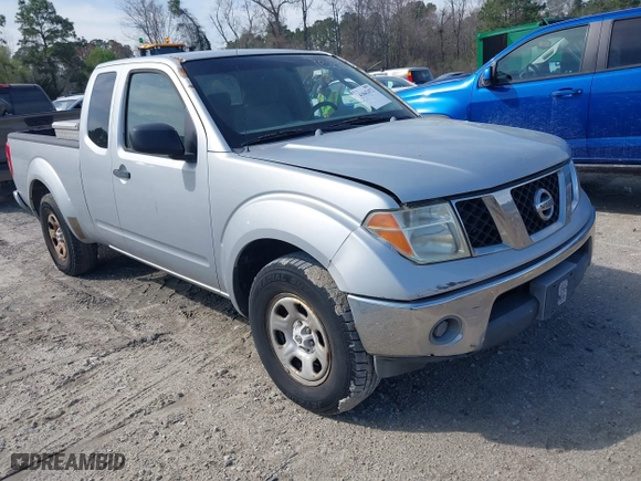 2007 Nissan Frontier XE with VIN 1N6BD06T17C411427, listed as a IAAI auction lot 41843472 with 223,339 mi miles. Bid and sale history available at carsss.com. Image 1.