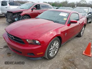 2012 Ford Mustang V6 Premium with VIN 1ZVBP8AM6C5262808, listed as a IAAI auction lot 41907866 with 121,630 mi miles. Bid and sale history available at carsss.com. Image 17.
