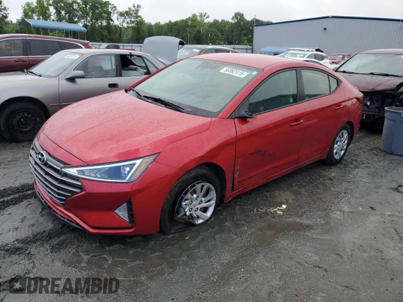 2020 Hyundai Elantra SE z VIN 5NPD74LF9LH609261, wystawiony jako Copart lot #56892415 z przebiegiem 39 553 mil mil oraz Szkoda całkowita • Salvage title. Historia ofert i sprzedaży dostępna na DreamBid. Obrazek 1.