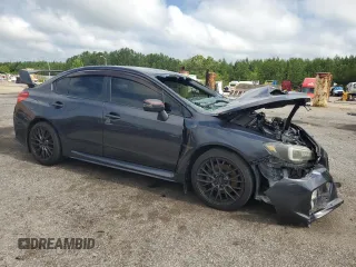 2015 Subaru WRX STI with VIN JF1VA2P66F9832803, listed as a Copart auction lot 63178685 with 87,367 mi miles and Salvage title. Bid and sale history available at DreamBid. Image 4.