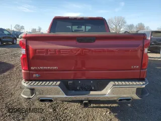 2024 Chevrolet Silverado 1500 LTZ with VIN 1GCUDGED0RZ223044, listed as a Copart auction lot 88441185 with 15,320 mi miles and Salvage Title. Bid and sale history available at DreamBid. Image 6.