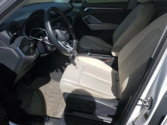 2022 Audi Q3 S line Premium Plus with VIN WA1EECF39N1046884, listed as a Copart auction lot 50009435 with 107,303 mi miles and Salvage Title. Bid and sale history available at carsss.com. Image 7.